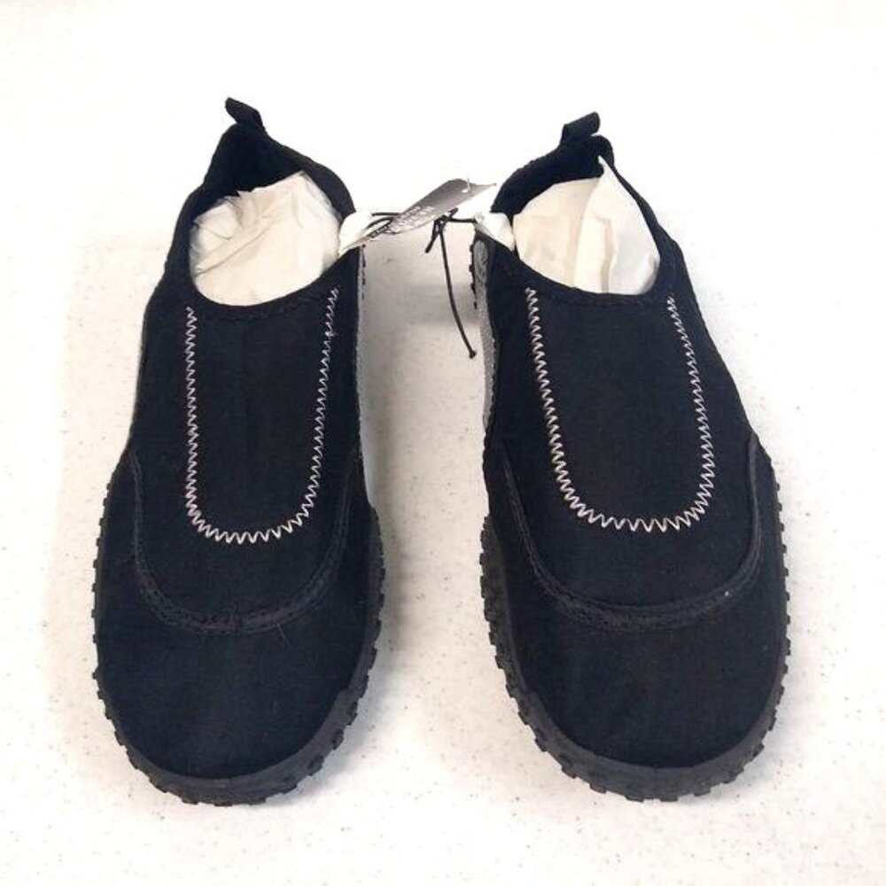 OT Revolution Men's Pull On Swim/ Beach Shoes Size 8/9 Black - New With Tag